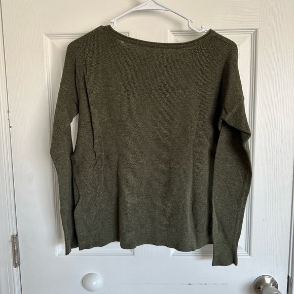 American eagle green crewneck sweater - Picture 3 of 4
